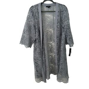 Dillards Lace Duster 16w NWT